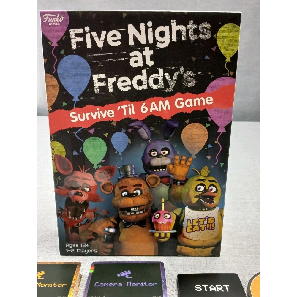 Funko FNAF Survive 'Til 6AM Board Game – Five Nights at Freddy's – New & Sealed